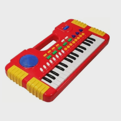 Teclado elétrico para piano infantil, brinquedo de piano bebê com 22 teclas,  brinquedo de piano musical