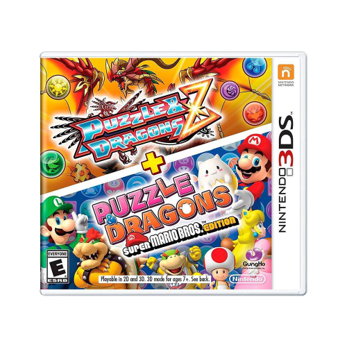 Jogo Puzzle e Dragons Z com Super Mario Edition Nintendo 3DS em