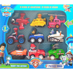 Kit Completo 9 Carrinhos Patrulha Canina Brinquedo A Fricção Menor preço em Kit Completo 9 Carrinhos Patrulha Canina Brinquedo A Fricção