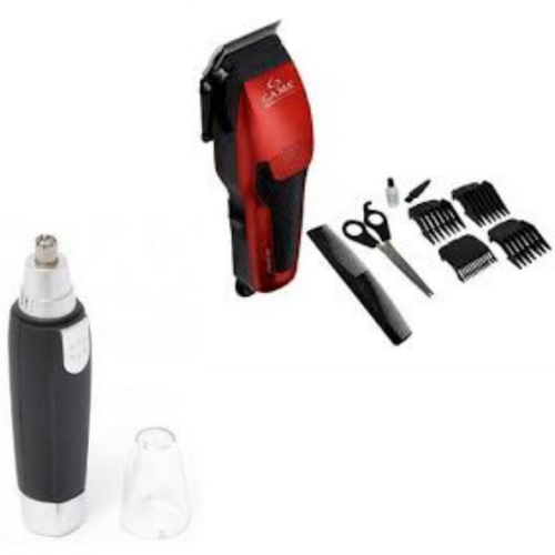 M quina Cortar Cabelo Gama GM590 New e Aparador Nasal 110v em