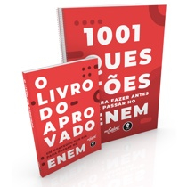 Livro - Coleção Me Salva: O Livro do Aprovado + 1001 Questões para Fazer Antes de Passar no ENEM Menor preço em Livro - Coleção Me Salva: O Livro do Aprovado + 1001 Questões para Fazer Antes de Passar no ENEM