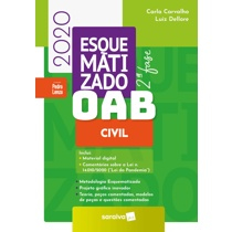 Livro - Esquematizado - OAB 2ª Fase - Civil Menor preço em Livro - Esquematizado - OAB 2ª Fase - Civil