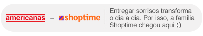 Shoptime agora na americanas