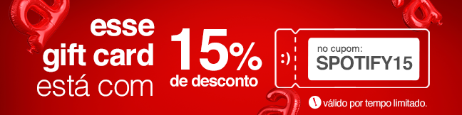 Spotify Premium com 15% de desconto