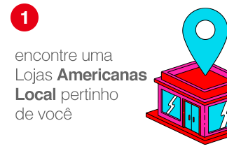 Vá até uma das lojas participantes