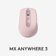 Mouse MX Anywhere 3 rosa