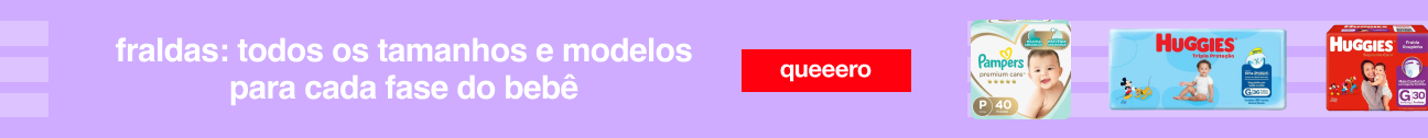 Todos os tamanhos e modelos para cada fase do bebê