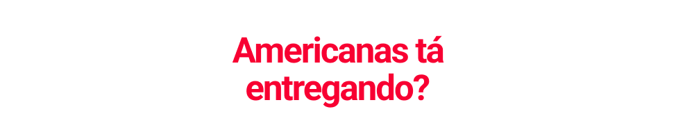 Comunicado Americanas  Estamos aqui por você