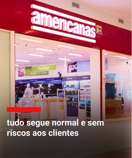 Comunicado Americanas  Estamos aqui por você