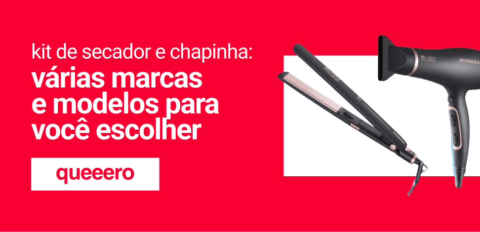 Secador de Cabelos Profissional para Salão e Barbearia Lizz Supreme 2600w  de Potência Leve, Ergonômico com ar frio Volta