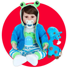 Bebe Reborn Menino 100% Silicone 57 Cm - Bento Loiro em Promoção na  Americanas