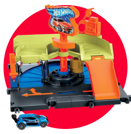 Pista De Corrida Hot Wheels 286Cm Com 2 Carros - Mulitkids em Promoção na  Americanas