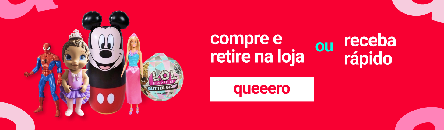 Presentes de até R$ 250 para crianças de 6 a 10 anos