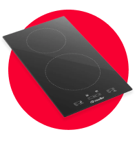 Cooktop De Indução Brastemp 4 Bocas Preto Bdj77be – 220 Volts