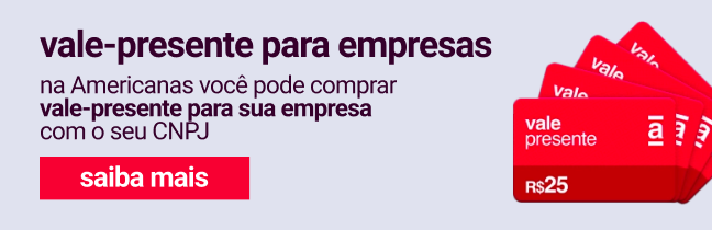 como usar vales presente na Americanas Empresas